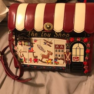 Used Matching red purse and wallet